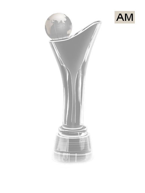 diamond crystal trophy