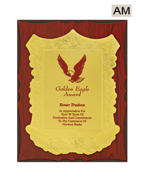 wooden award